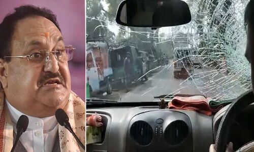 नड्डा के काफिले पर हमले को लेकर अब तक 7 गिरफ्तार, एक बीजेपी नेता पर भी एफआईआर