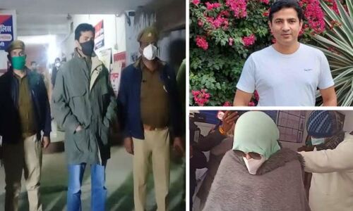 यूपी: दोस्त की पत्नी से रेप के आरोप में फरार कर्नल गिरफ्तार, भागने की कर रहा था कोशिश यूपी: दोस्त की पत्नी से रेप के आरोप में फरार कर्नल गिरफ्तार, भागने की कर रहा था कोशिश