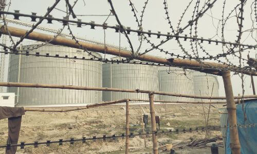 EXCLUSIVE: कटिहार में अडानी के सबसे बड़े साइलो का निर्माण तेज, उद्योगपतियों की कोठी में रहेगा किसानों का अनाज