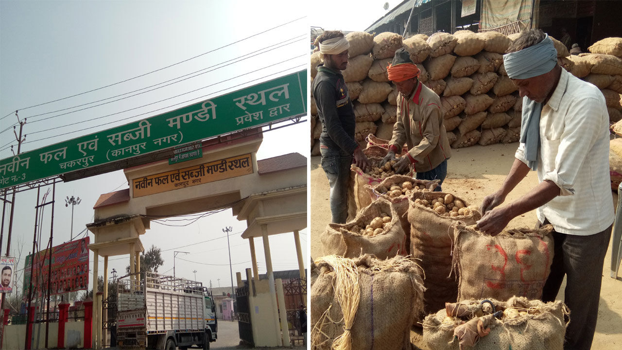 कानपुर : 4000 लाइसेंस पर चल रहीं महज 600 दुकानें, चकरपुर मंडी में सब कुछ ठीक नहीं