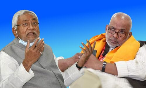 भाजपा नेता ने नीतीश को दी गृह मंत्रालय छोड़ने की सलाह, कहा किसी मंत्री को सौंपें जिम्मा