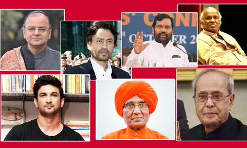 साल 2020 : वो शख्सियतें जो इस साल छोड़ गईं दुनिया