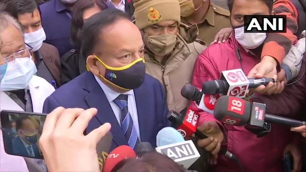 दिल्ली ही नहीं पूरे देश को कोरोना वैक्सीन मुफ्त मिलेगा : डाॅ हर्षवर्धन