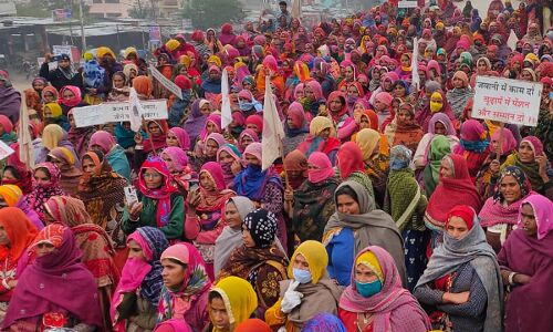 दिल्ली में चल रहे आंदोलन के समर्थन में किसान-मजदूर संगठनों ने शुरू की ट्रेक्टर यात्रा