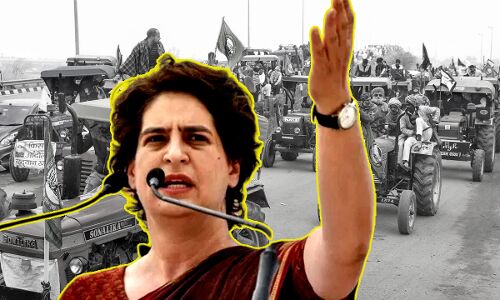 किसान कानून किसानों के खेत से बनेंगे या मोदी सरकार के अरबपति मित्रों की ड्राइंग रूम में - प्रियंका गांधी