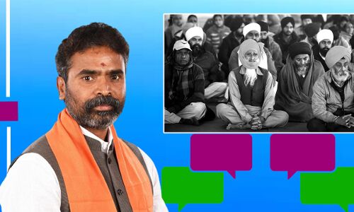 बीजेपी सांसद के बिगड़े बोल, कहा- आंदोलनकारी हैं फर्जी किसान, पैसे देकर आंदोलन के लिए लाया गया