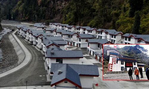 चीन ने अरुणाचल प्रदेश में बसा दिया 100 से ज्यादा घरों का नया गांव, तस्वीरें आईं सामने