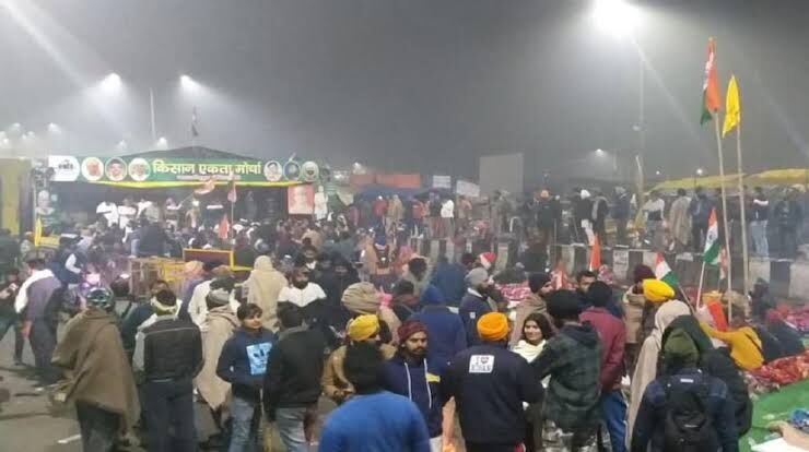 किसानों के समर्थन में वामदलों के सांसदों ने संसद तक किया प्रतिरोध मार्च, सिसोदिया पहुंचे गाजीपुर बॉर्डर