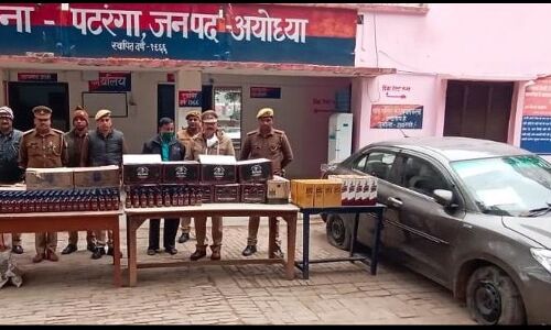 UP :  638 बोतल शराब के साथ पकड़ा गया तस्कर, नकली ID के साथ कर रहा था सेना का जवान होने का दावा