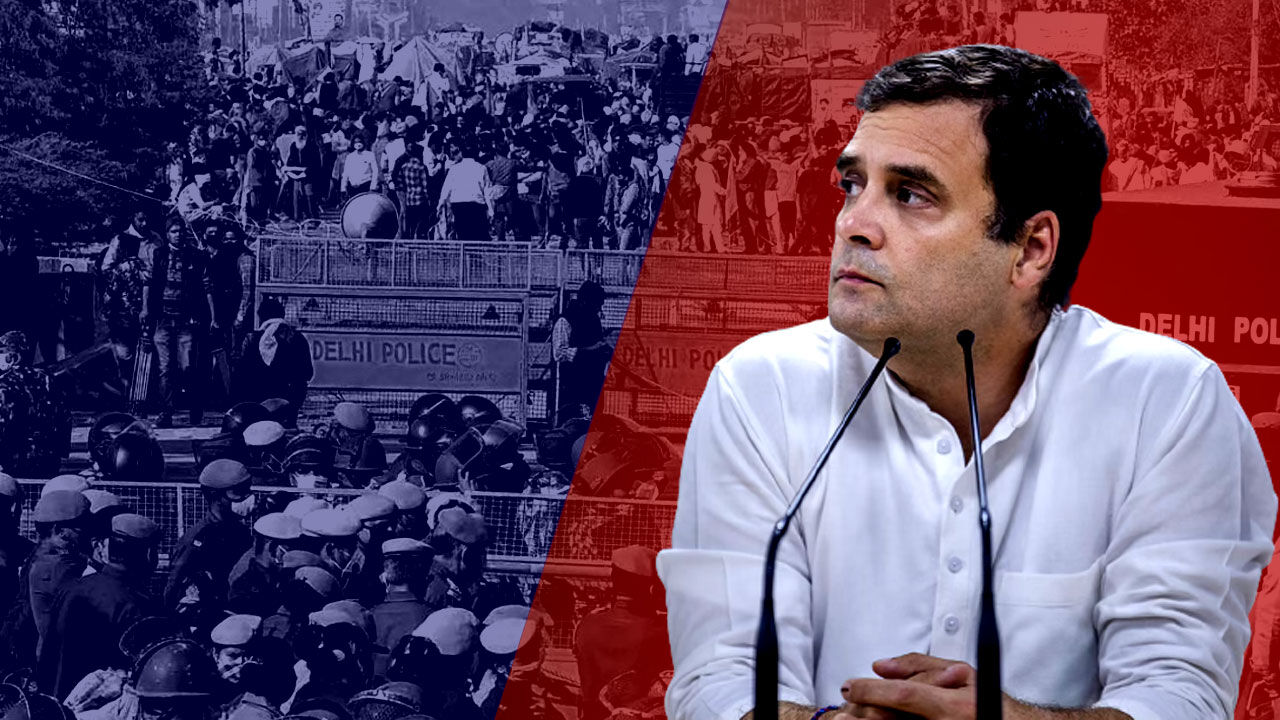 किसानों को बदनाम करने की कोशिश कर रही है सरकार : राहुल गांधी
