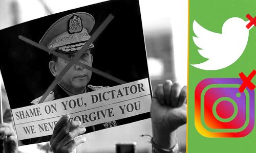 सैन्य तख्तापलट के चलते म्यांमार में FACEBOOK के बाद अब TWITTER, INSTAGRAM पर पाबंदी