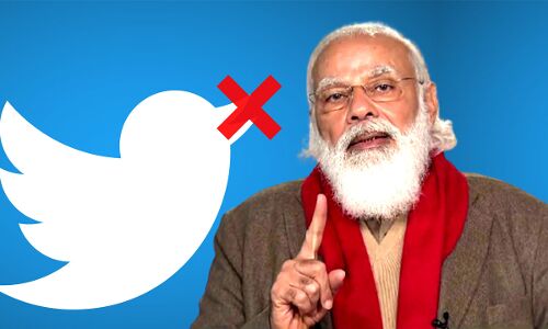 TWITTER ने सरकार के आदेश के बाद 500 अकाउंट्स के खिलाफ की कार्रवाई