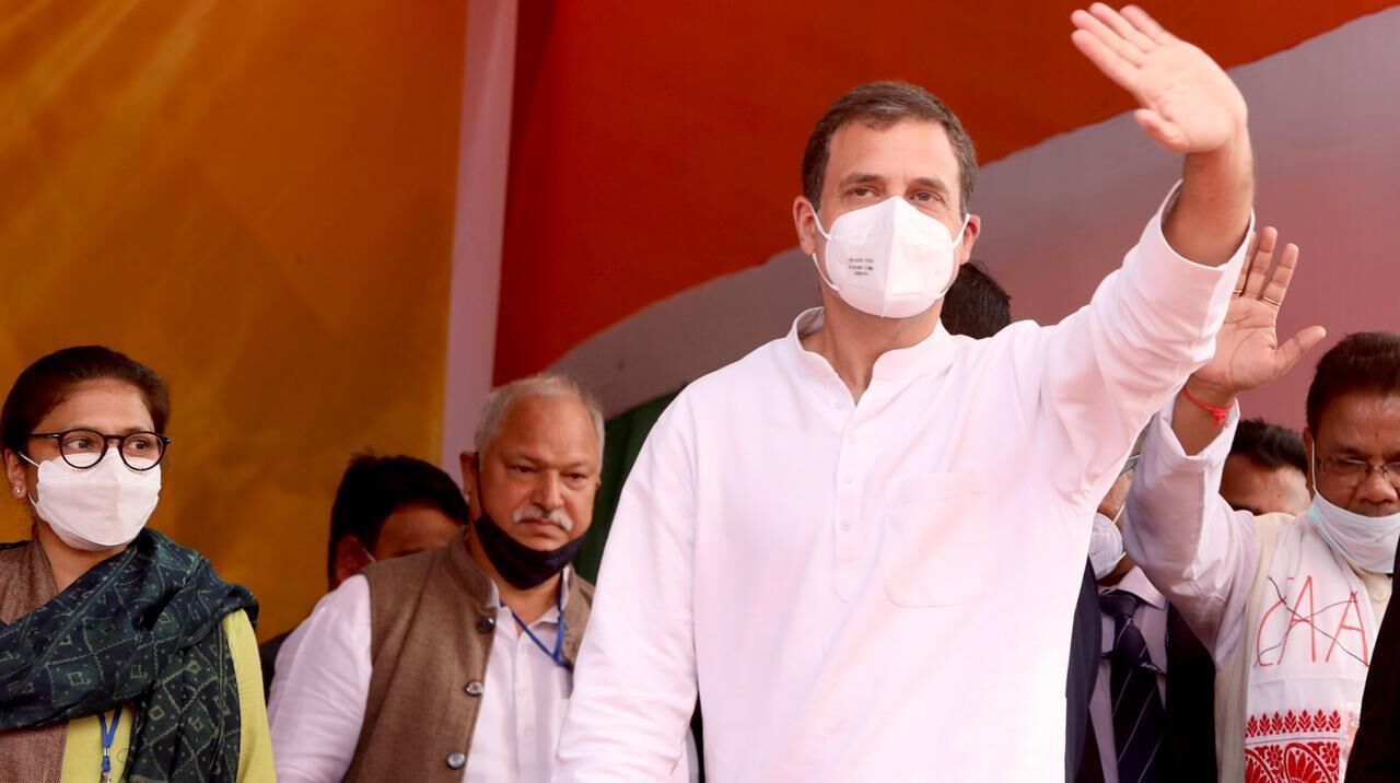 राहुल गांधी का बड़ा फैसला, कोरोना के चलते रदद् की सभी चुनावी रैलियां