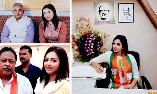 बीजेपी की महिला नेता कोकीन के साथ गिरफ्तार, सोशल मीडिया की तस्वीरों में बड़े नेताओं के साथ आती रही हैं नजर