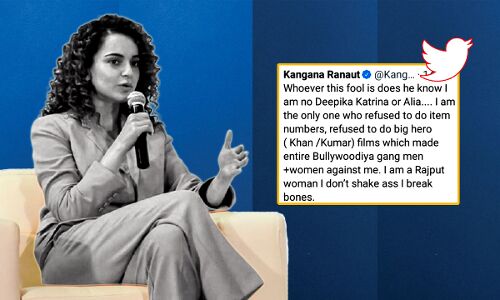 कंगना का पलटवार, मैं दीपिका-कैटरीना या आलिया नहीं, राजपूत महिला हूं कमर नहीं हिलाती हड्डियां तोड़ती हूं