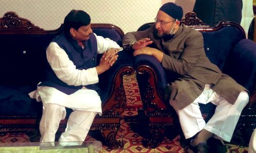 यूपी विधानसभा चुनाव से पहले शिवपाल और ओवैसी की मुलाकात से आया सियासी भूचाल