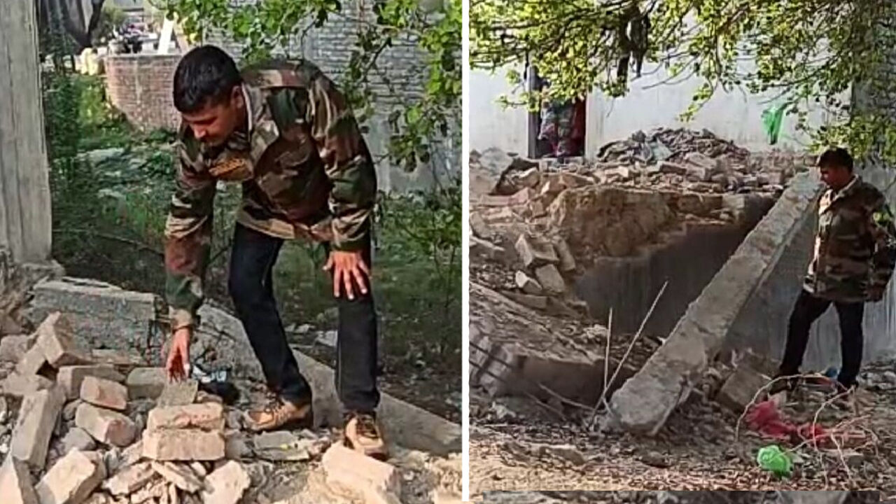 साहिब मुझे इंसाफ दे दो, मैं आर्मी का सूबेदार हूं, फौजी ने की योगी सरकार से विनती