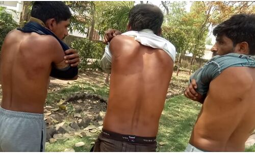 Exclusive : यूपी में कानपुर बिधनू पुलिस की बर्बरता फिर आई सामने, जमीन विवाद में पीड़ितों को थाने ले जाकर पीटा बुरी तरह