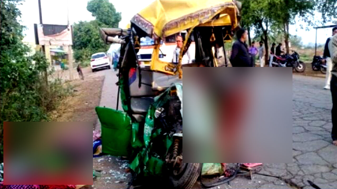 ग्वालियर में ऑटो रिक्शा टकराने से भीषण सड़क हादसा, 12 आंगनबाड़ी सेविकाओं समेत 13 की मौत