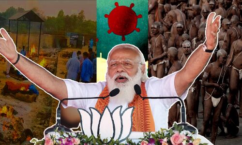 मौतों के तांडव के बीच निर्मम चुनावी स्नान जारी