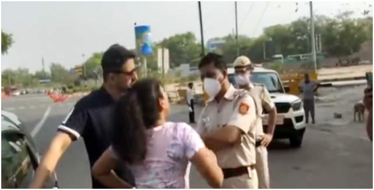 Video : तुम्हारी औकात क्या है तुम्हारे PM-CM से रोड पर चने बिकवा दूंगी, बिना मास्क लगाए लड़की जब पुलिस से भिड़ गई