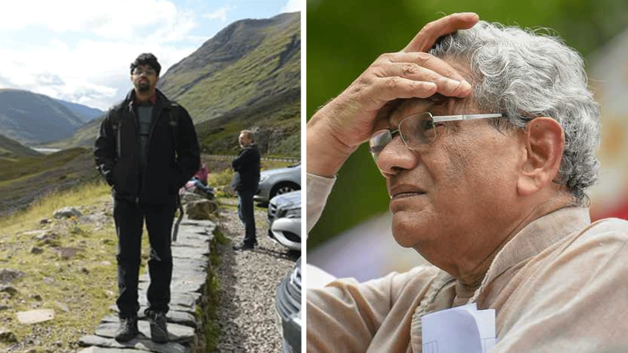 सीताराम येचुरी के बड़े बेटे को भी निगल गया कोरोना, गुरुग्राम के मेदांता अस्पताल में ली अंतिम सांस