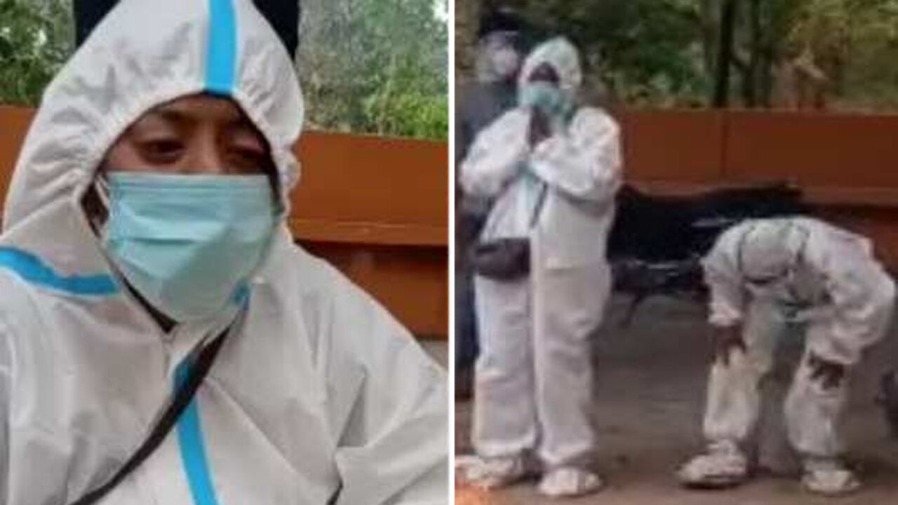 भाई की मौत के चार दिन बाद पिता को भी निगल गया कोरोना, 25 वर्षीय बेटी ने दी मुखाग्नि