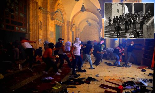 अल-अक्सा मस्जिद हिंसा: इजरायल और फलस्तीनियों के बीच जंग का मैदान बना पूर्वी यरुशलम अल-अक्सा मस्जिद हिंसा: इजरायल और फलस्तीनियों के बीच जंग का मैदान बना पूर्वी यरुशलम