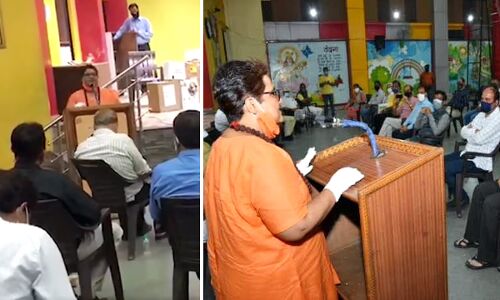 भाजपा सांसद प्रज्ञा ठाकुर बोलीं- मैं रोज करती हूं गौमूत्र का सेवन इसलिए मुझे नहीं हुआ कोरोना