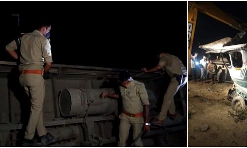 कानपुर के सचेंडी में भीषण सड़क हादसा, अब तक 17 कि मौत और एक दर्जन घायलों का हैलट में जारी है इलाज