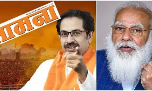 सामना के संपादकीय में शिवसेना ने किया BJP से सवाल, 750 करोड़ के चंदे में टेबल के नीचे का कहां है हिसाब?