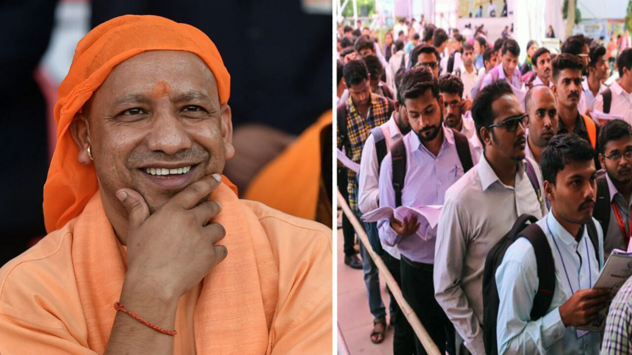 योगी का चुनावी वर्ष: फिर किया एक लाख रोजगार देने का वादा, युवा ही उठा रहे सवाल