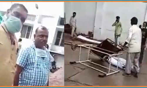 लखनऊ KGMU कर्मचारी ने पोस्टमार्टम के बदले मांगे हजारों रुपये, सोशल मीडिया पर वीडियो हुआ वायरल