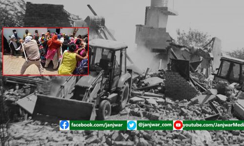 खोरी गांव से उजाड़ने के बदले फ्लैट देने का सरकारी दावा बिल्कुल फर्जी : आंदोलनकारी