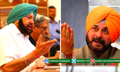 कैप्टन की सिद्धू को दो टूक, जब तक माफी नहीं मांगोगे तब तक नहीं करूंगा मुलाकात