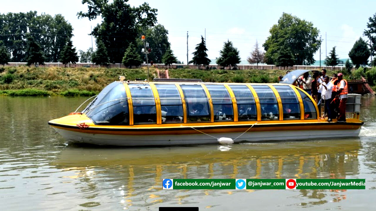 Kashmir: Four Bus Boats Launched In Jhelum To Revive River Transport