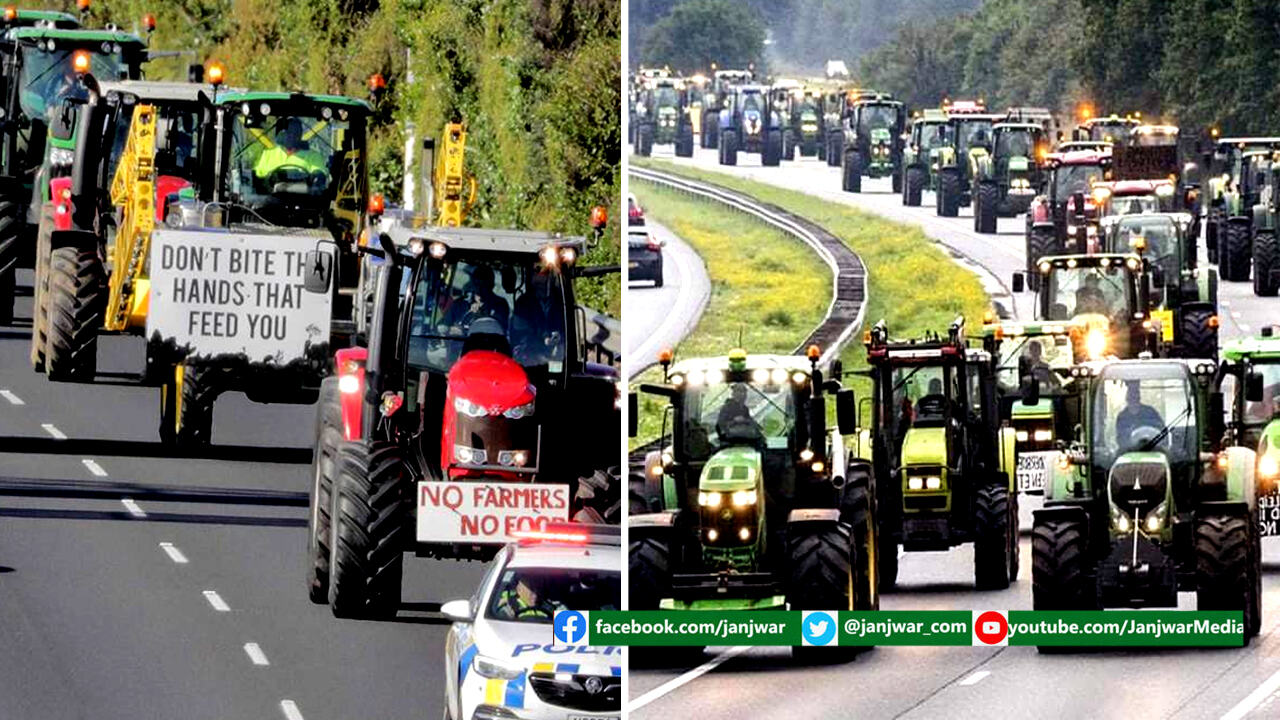 न्यूज़ीलैण्ड में कृषि भूमि पर सरकारी दखलंदाजी के खिलाफ किसानों का चल रहा बड़ा आंदोलन, अबतक 51 शहरों में हो चुके प्रदर्शन