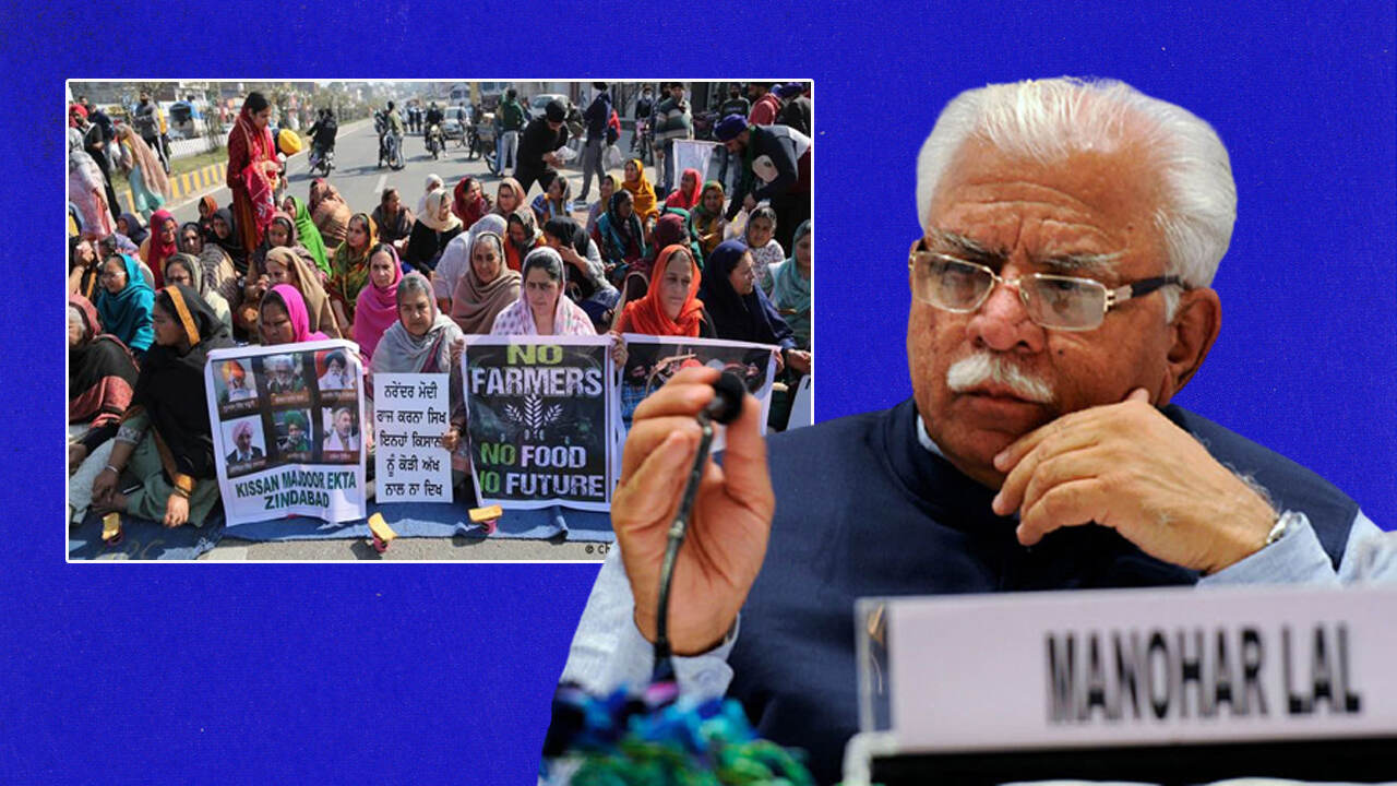 किसान आंदोलन का खट्टर सरकार की छवि पर पड़ रहा असर, हरियाणा में भी हो सकते हैं मंत्रियों के फेरबदल