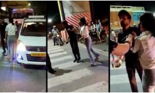 #ArrestLucknowGirl : गरीब कैब ड्राईवर को पीटने वाली लड़की को  गिरफ्तार करने की उठी मांग, पिटाई का वायरल हुआ वीडियो