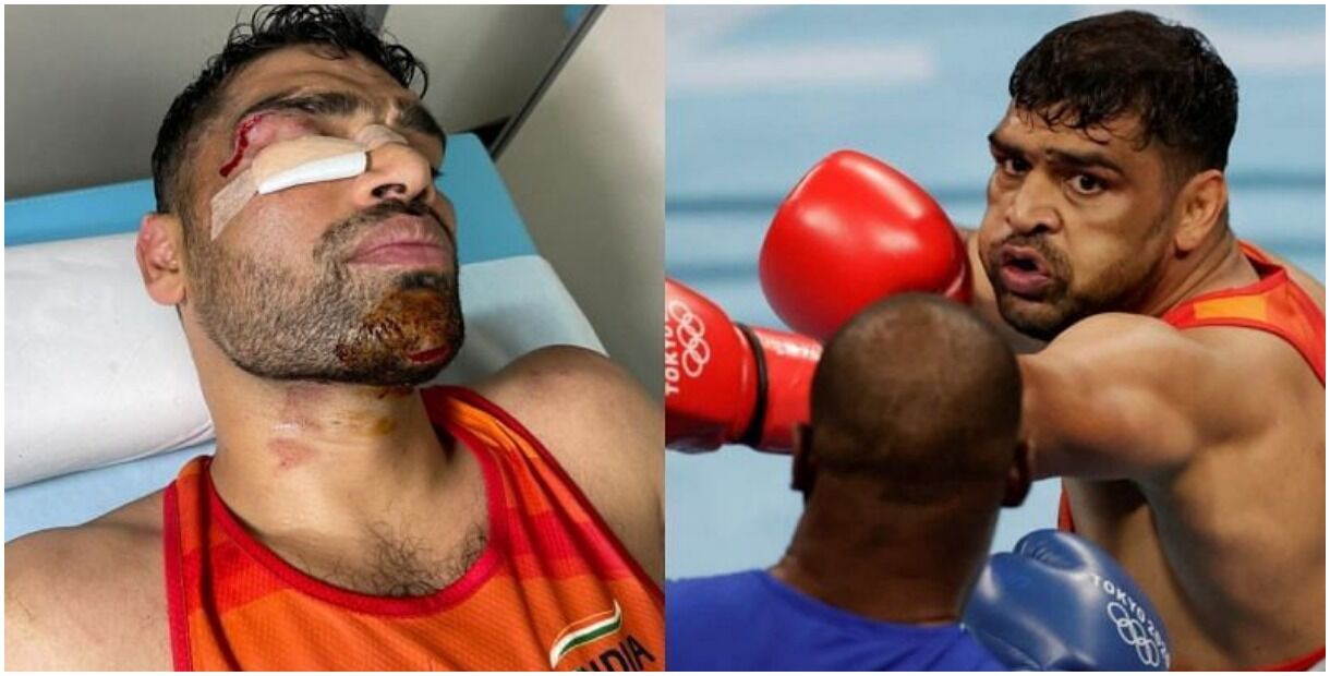 Olympic : बॉक्सिंग का क्वार्टर फाइनल हारकर भी करोड़ों दिल जीत ले गये भारतीय बॉक्सर सतीश कुमार