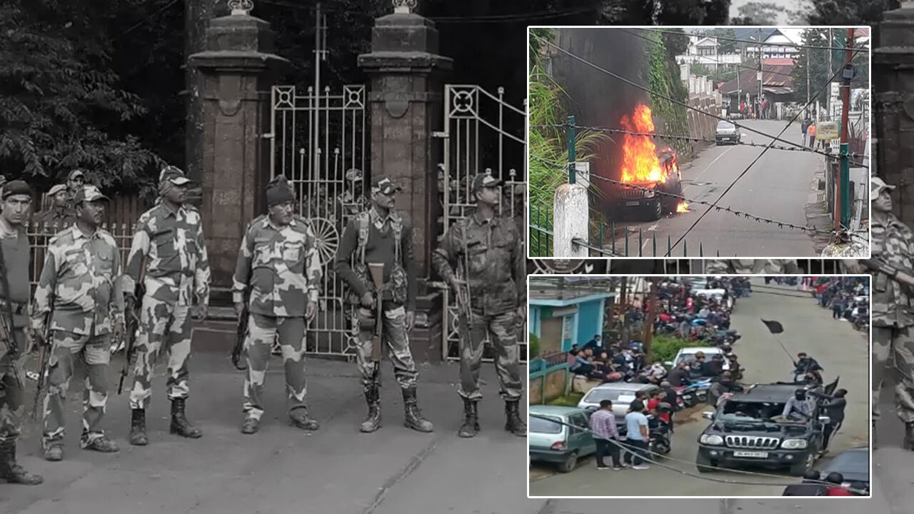 मेघालय में हिंसा के बाद शिलांग में कर्फ्यू का ऐलान, 4 जिलों में इंटरनेट बंद