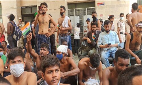 SSC GD 2018 की नियुक्ति के लिए प्रदर्शन कर रहे अभ्यर्थियों पर दिल्ली पुलिस की कार्रवाई, कई छात्र घायल