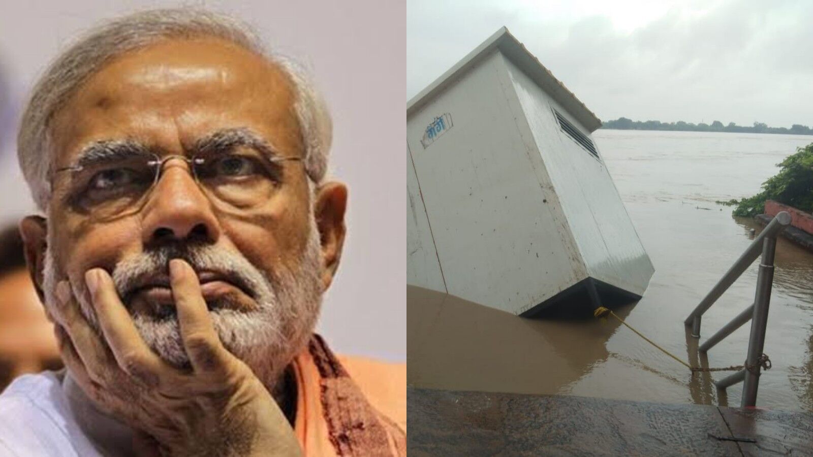 मिर्जापुर में नमामि गंगे परियोजना का हाल, महज 3 साल में ही ध्वस्त होने लगे घाटों पर बने चेंजिंग रूम