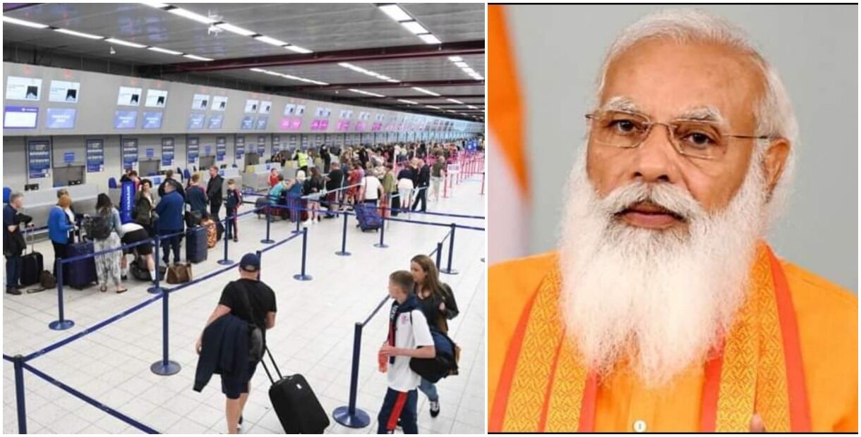 वैक्सीन सर्टिफिकेट पर PM की फोटो पड़ रही भारी, हिकारत की नजर से देखे जा रहे विदेशी सफर करने वाले भारतीय