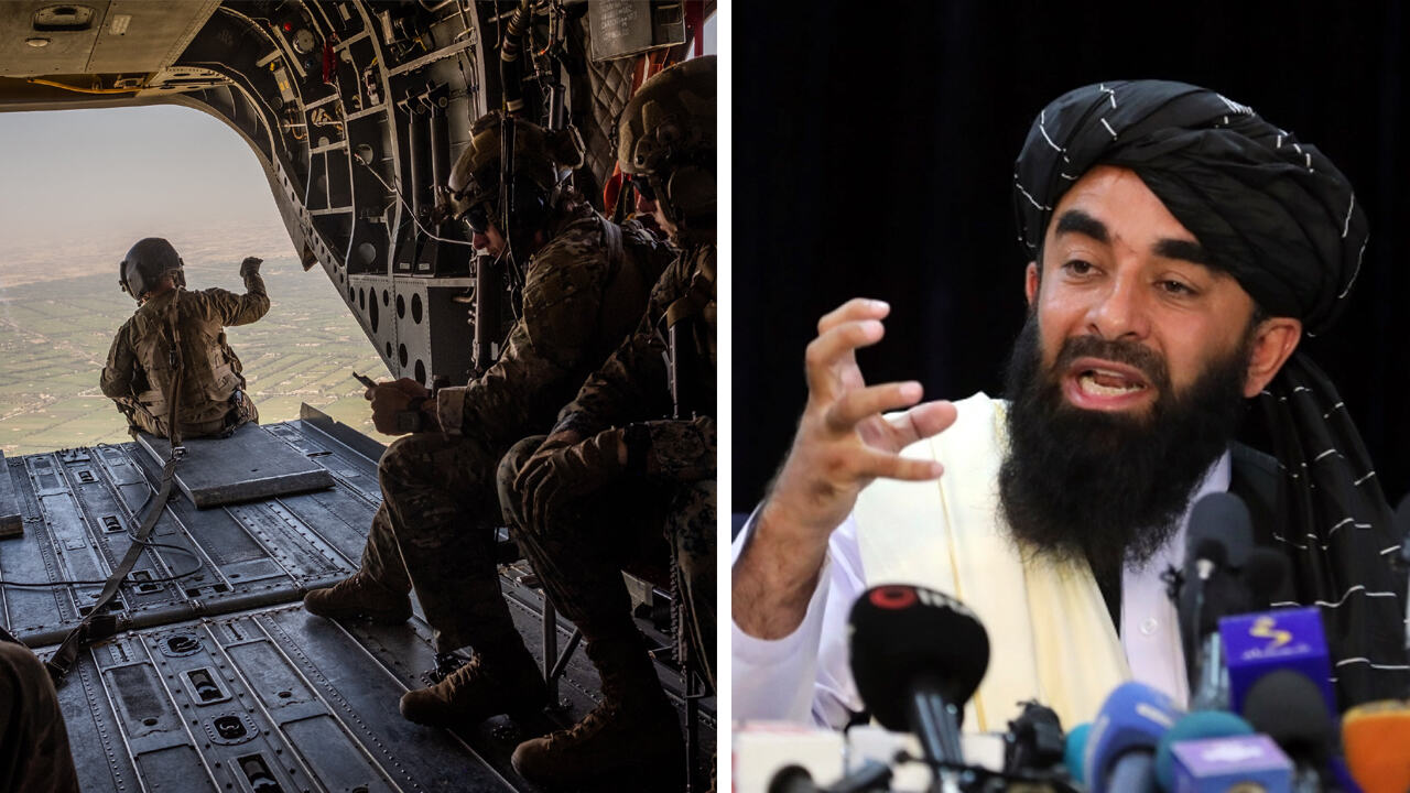 अफगानिस्तान से आज फाइनली लौट गयी अमेरिकी सेना, तालिबान ने कहा पूरी दुनिया के हमलावरों के लिए सबक अफगानिस्तान से आज फाइनली लौट गयी अमेरिकी सेना, तालिबान ने कहा पूरी दुनिया के हमलावरों के लिए सबक