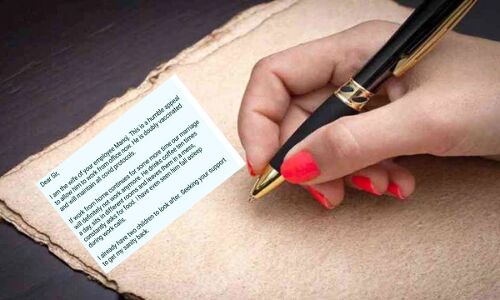 पत्नी ने पति के बॉस को लिखे लेटर में आखिर ऐसा क्या कह दिया जो हो रहा इंटरनेट पर वायरल