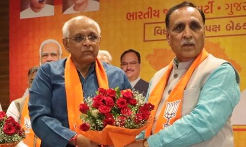 भूपेंद्र पटेल होंगे गुजरात के अगले मुख्यमंत्री, भाजपा विधायक दल की  बैठक में फैसला, पटेल समुदाय को रिझाने की कोशिश?