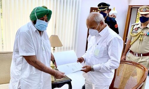 Amarinder Singh Resignation Live: पंजाब सीएम Amarinder Singh ने अपने पद से दिया इस्तीफा