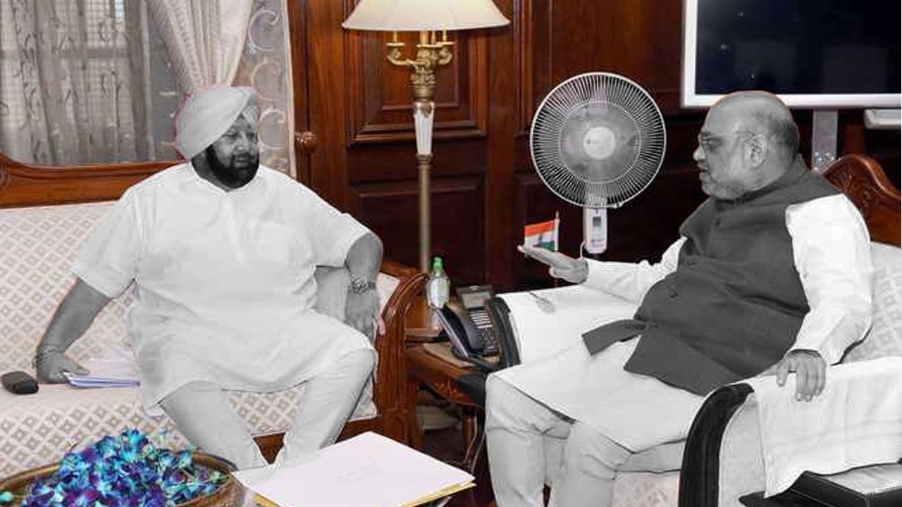 Live Capt. Amarinder Meets Amit Shah : BJP का दामन थाम कांग्रेस के कैप्टन  बनेंगे नये कृषि मंत्री, अमित शाह से चल रही है मुलाकात