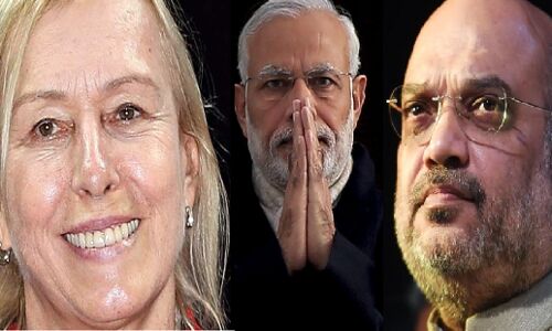अमित शाह के बयान मोदी नहीं तानाशाह को टेनिस स्टार Martina Navratilova  ने बताया मजाक, सोशल मीडिया पर मचा बवाल